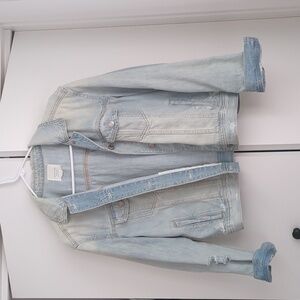 Retro American Eagle Denim Jacket (M)